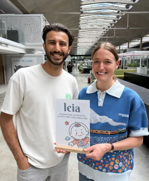 Romain et Juliette à Station F en juillet 2026