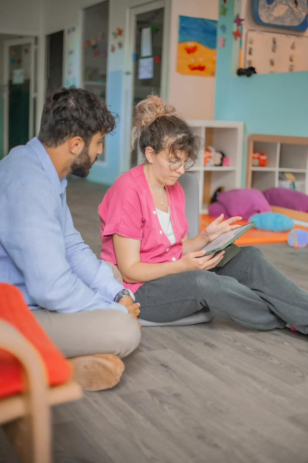 Test de Leia en conditions réelles avec une professionnelle de crèche